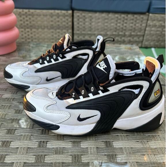 Nike Shoes - Nike Zoom 2K Retro – (White & Black) Running Sneakers